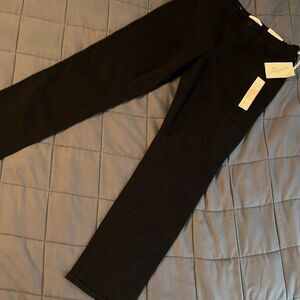 Universal Thread High Rise Slim Straight Black Jeans